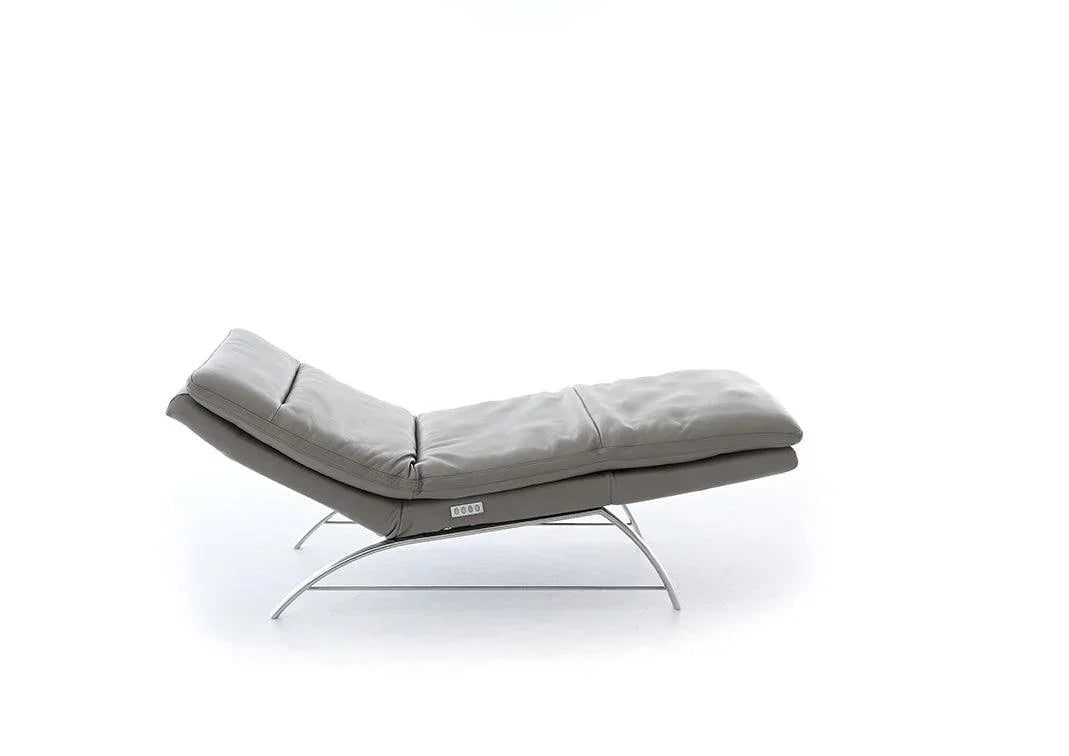 W.SCHILLIG Relaxliege daily-dreams 47001 K85 Leder Z77/25 elephant grey - Komfortmöbel24
