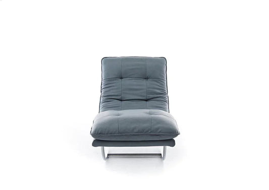 W.SCHILLIG Relaxliege daily dreams 47002 K75 Leder Z69/27 blue - Komfortmöbel24