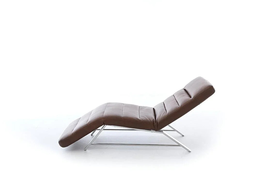W.SCHILLIG Relaxliege daily dreams 47003 K75 in Leder Z69/51 tobacco - Komfortmöbel24