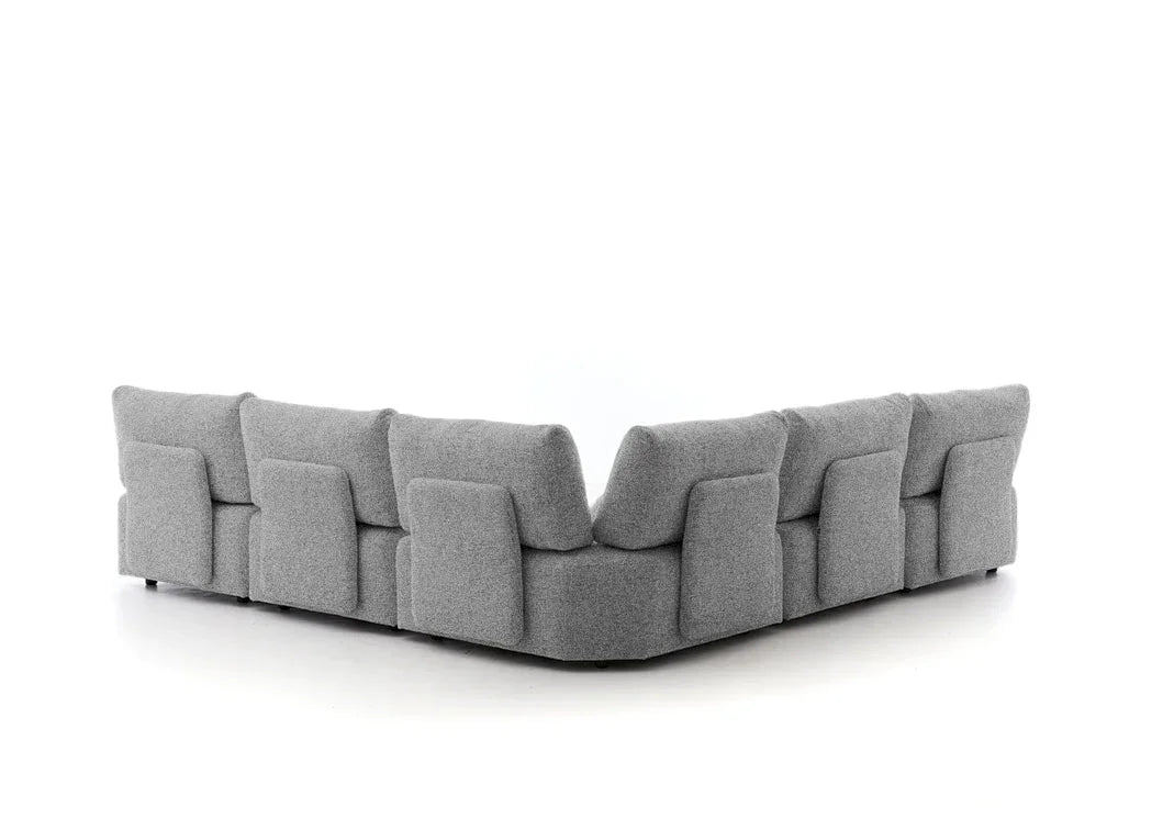 KM24 be:smart Ecksofa links 99331 Stoff (wählbar) - Komfortmöbel24