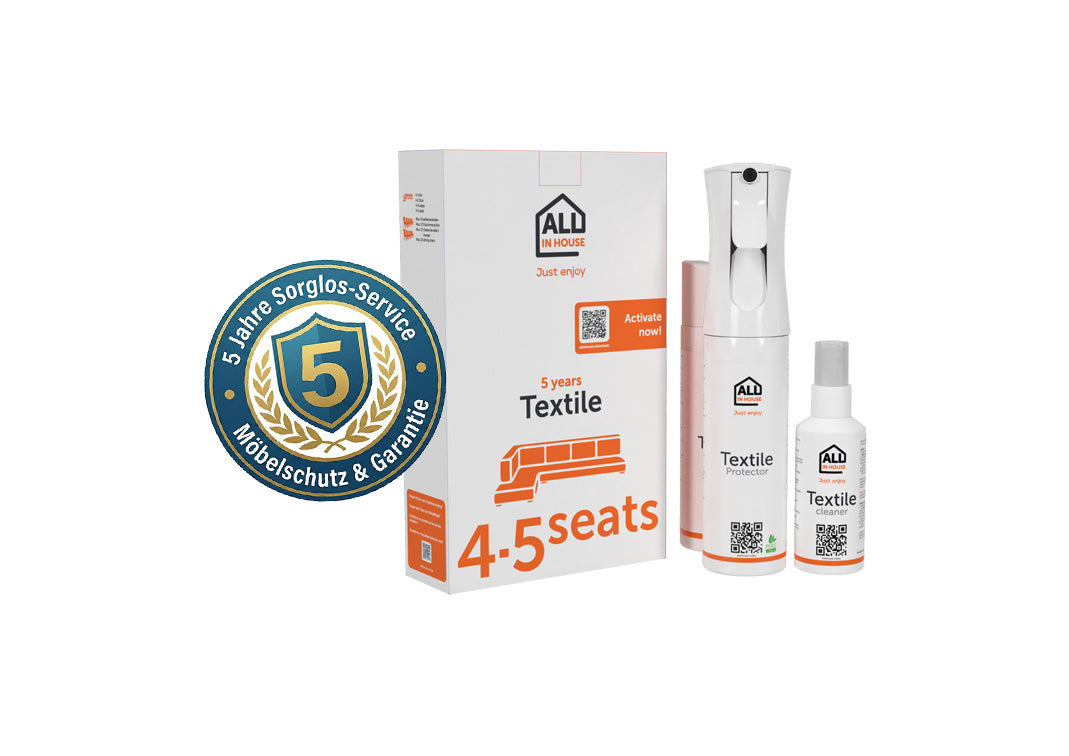 5 Jahre All-in-House Sorglos-Service / Stoff / 4-5 Sitze
