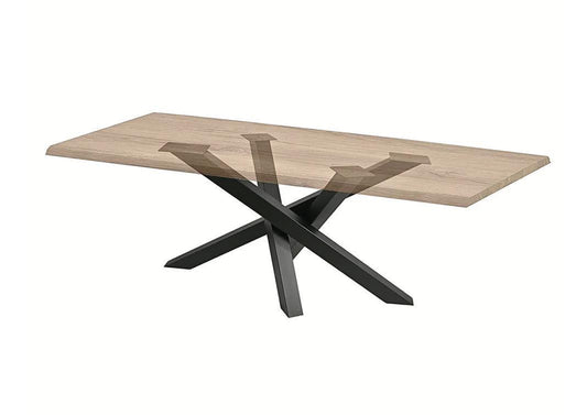 H4H Tischgestell Spider metall schwarz - Komfortmöbel24