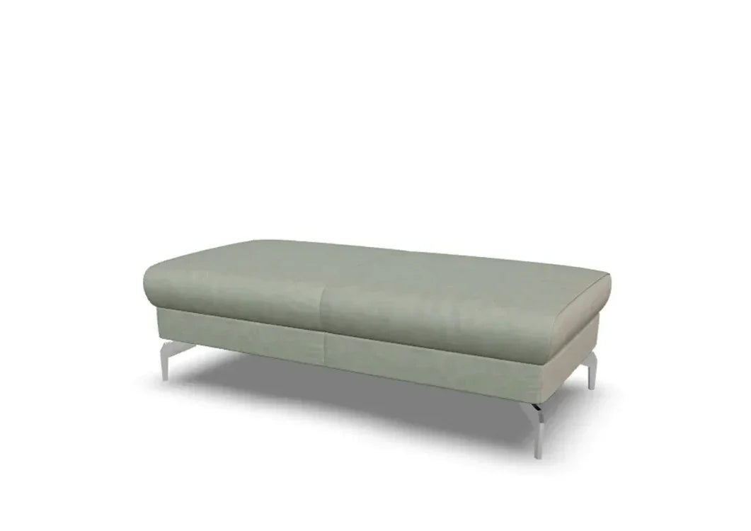 W.SCHILLIG Hocker piedroo plus 21156 G140 Leder Z69/32 green tea