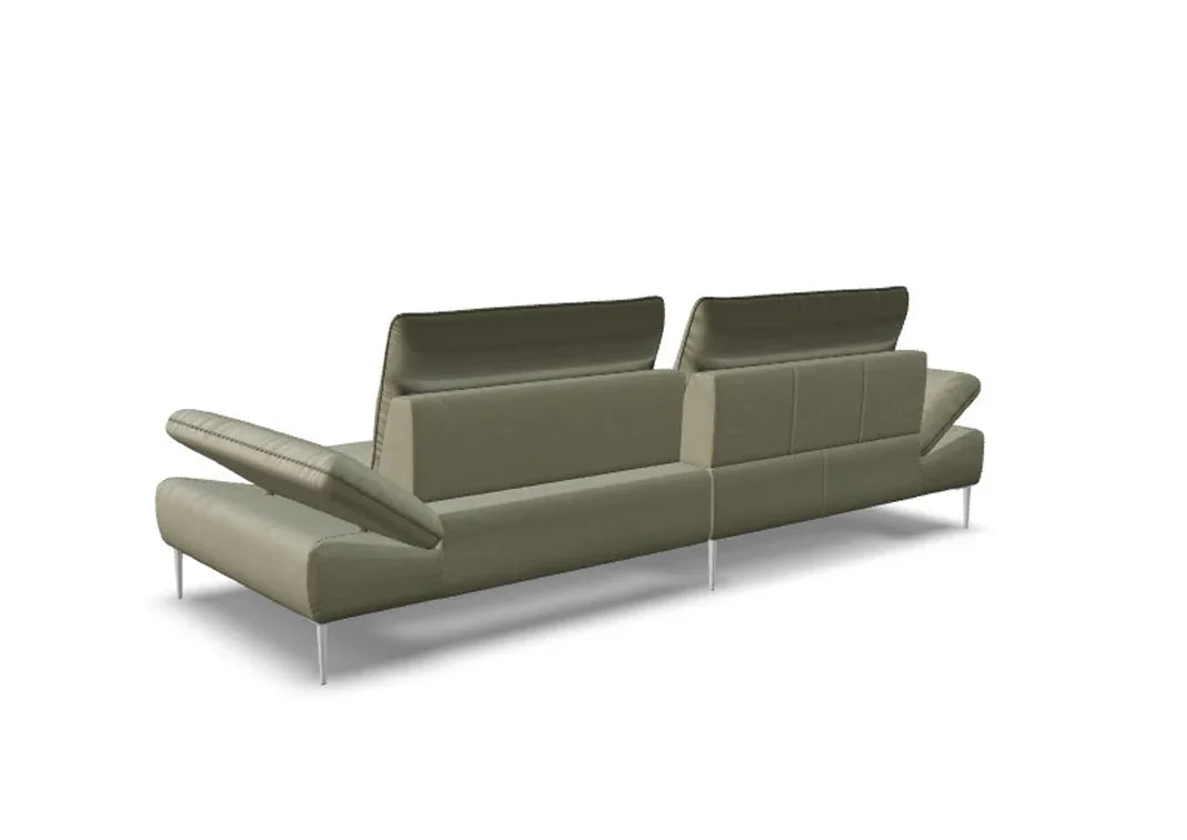 W.SCHILLIG Longchair enjoy&MORE 15450 Leder Z75/49 sand - Komfortmöbel24