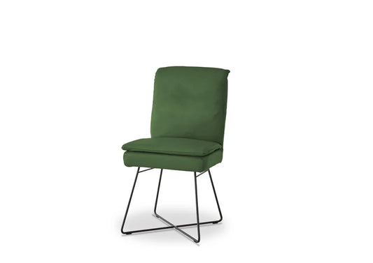 W.SCHILLIG seat&eat lounge 11752 MZ Leder Z73/34 moos green - 4er-Set