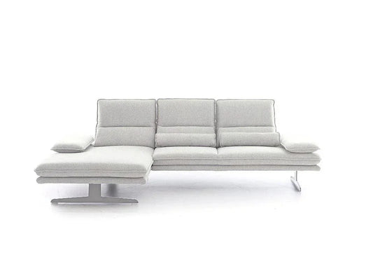 W.SCHILLIG Longchair broadway 16777 Stoff R75/43 snow - Komfortmöbel24