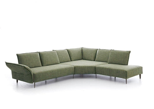 W.SCHILLIG Ecksofa bonnie 16660 Stoff W82/37 green - Komfortmöbel24