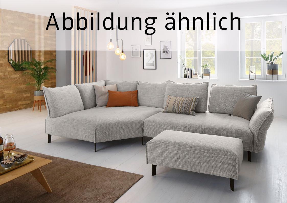 W.SCHILLIG Ecksofa bonnie 16660 Leder Z59/99 schwarz - Komfortmöbel24