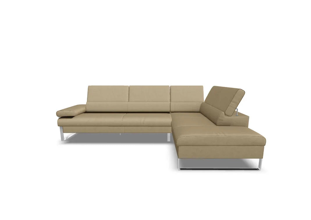 W.SCHILLIG Ecksofa finn 20974 Stoff V52/48 sand
