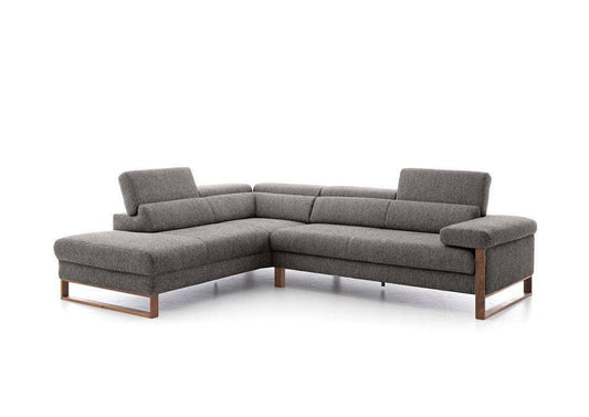 W.SCHILLIG Ecksofa finn 20974 Stoff S22/23 grey - Komfortmöbel24