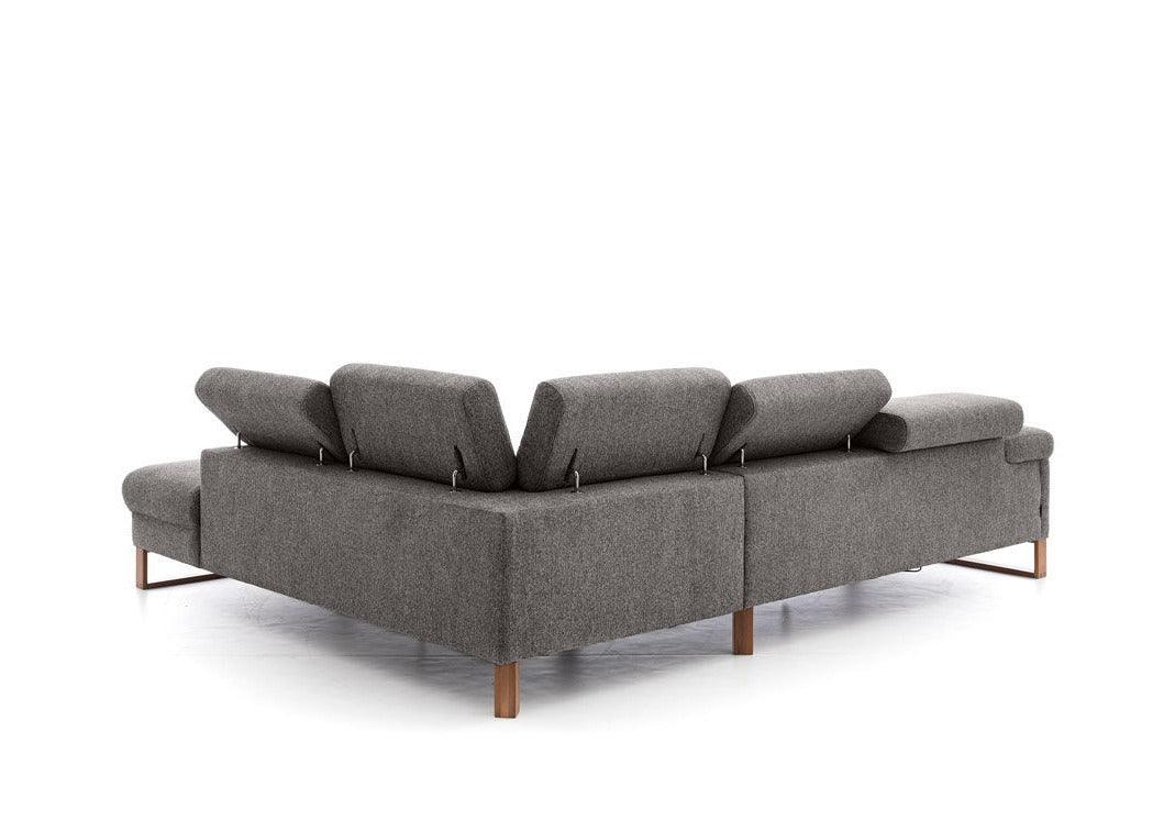 W.SCHILLIG Ecksofa finn 20974 Stoff S22/23 grey - Komfortmöbel24