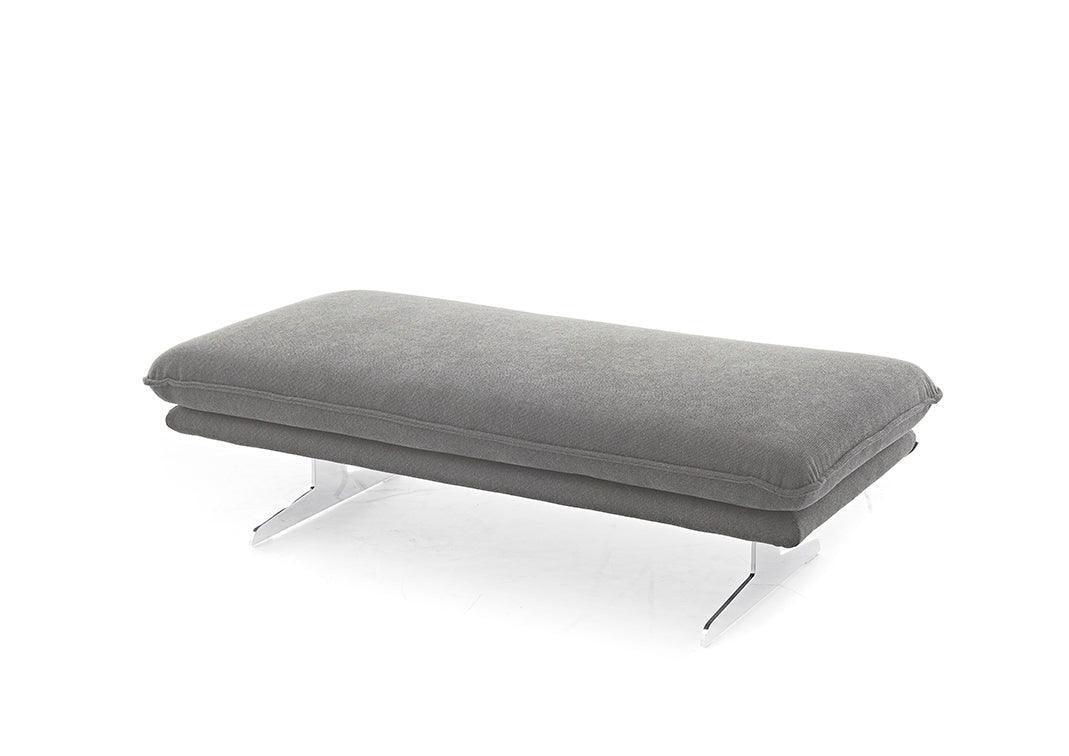 W.SCHILLIG Hocker broadway 16777 G140 Stoff R66/49 stone - Komfortmöbel24