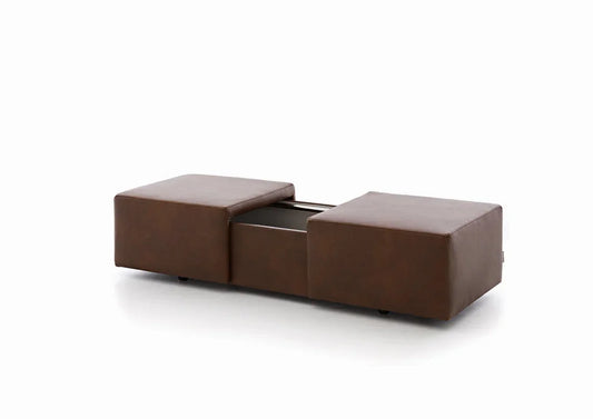 W.SCHILLIG Hocker taboo 22070 GF004 Leder Z75/55 espresso