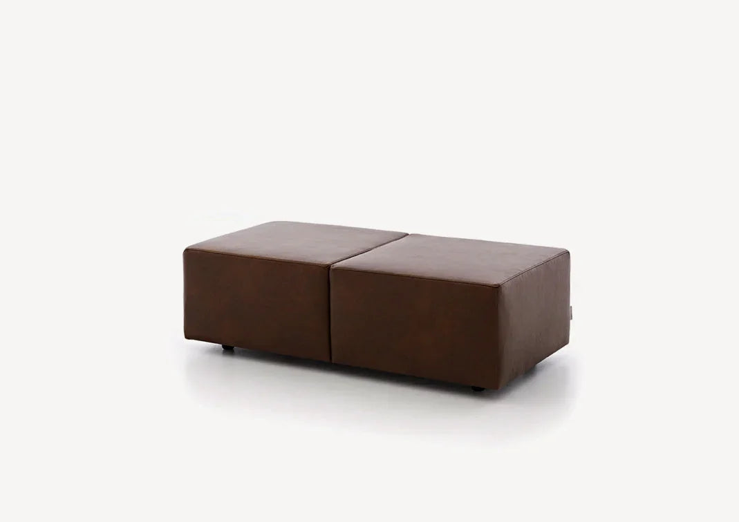 W.SCHILLIG Hocker taboo 22070 GF004 Leder Z75/55 espresso