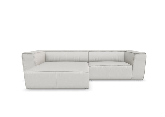 W.SCHILLIG Longchair around-the-block 18050 (B=280) Leder Z73/42 white