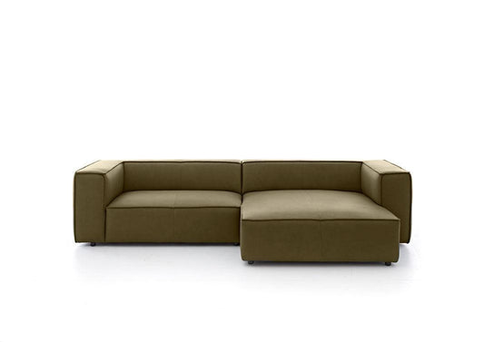 W.SCHILLIG Longchair around-the-block 18050 Leder Z69/36 camouflage - Komfortmöbel24