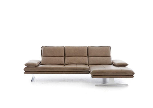 W.SCHILLIG Longchair broadway 16777 (B 291 cm) Leder Z75/49 sand - Komfortmöbel24