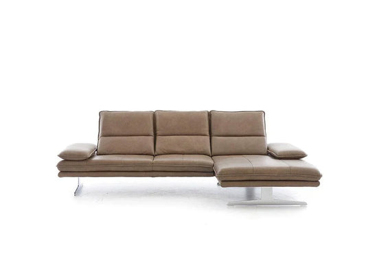 W.SCHILLIG Longchair broadway 16777 (B 291 cm) Leder Z75/49 sand - Komfortmöbel24