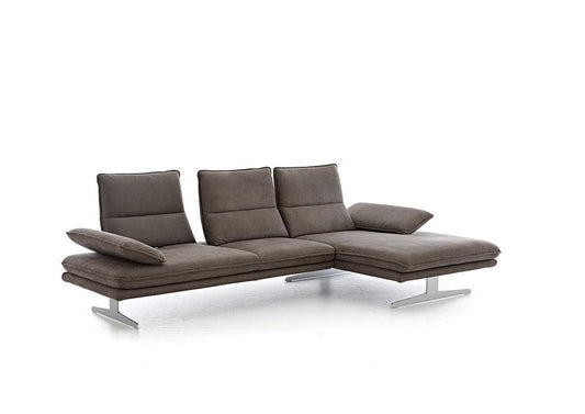 W.SCHILLIG Longchair broadway 16777 (B 291 cm) Stoff S37/56 mocca - Komfortmöbel24