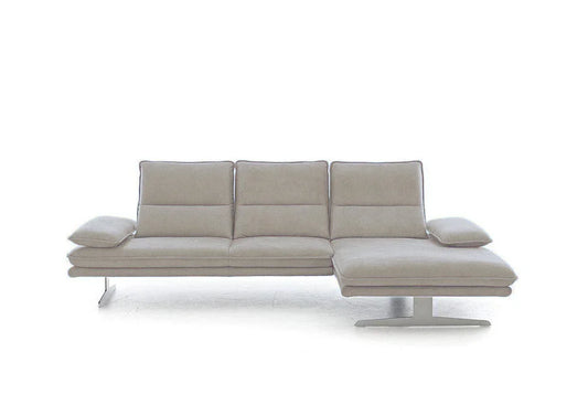 W.SCHILLIG Longchair broadway (B 271 cm) 16777 Stoff V88/48 sand - Komfortmöbel24