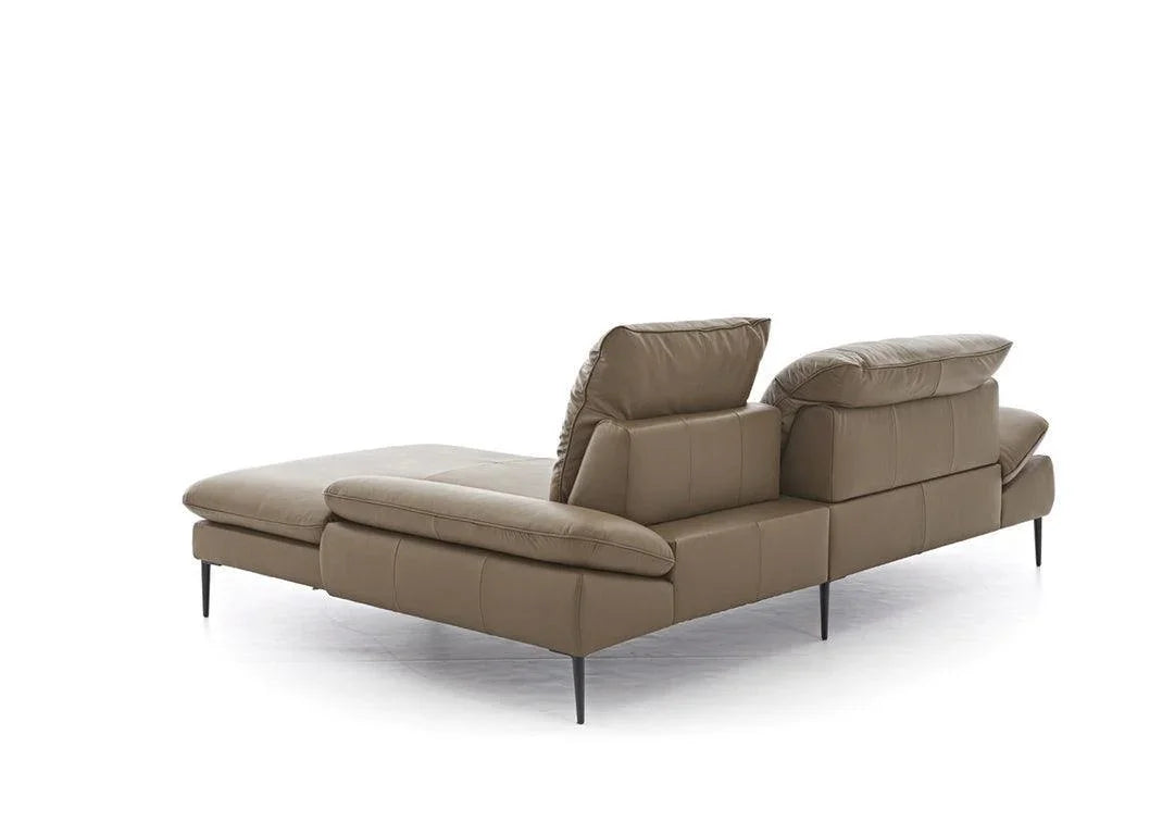 W.SCHILLIG Longchair enjoy&MORE 15450 Leder Z75/49 sand - Komfortmöbel24