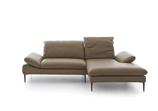 W.SCHILLIG Longchair enjoy&MORE 15450 Leder Z75/49 sand - Komfortmöbel24