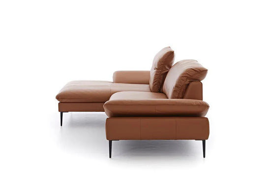 W.SCHILLIG Longchair enjoy&MORE 15450 Leder Z75/50 cognac - Komfortmöbel24