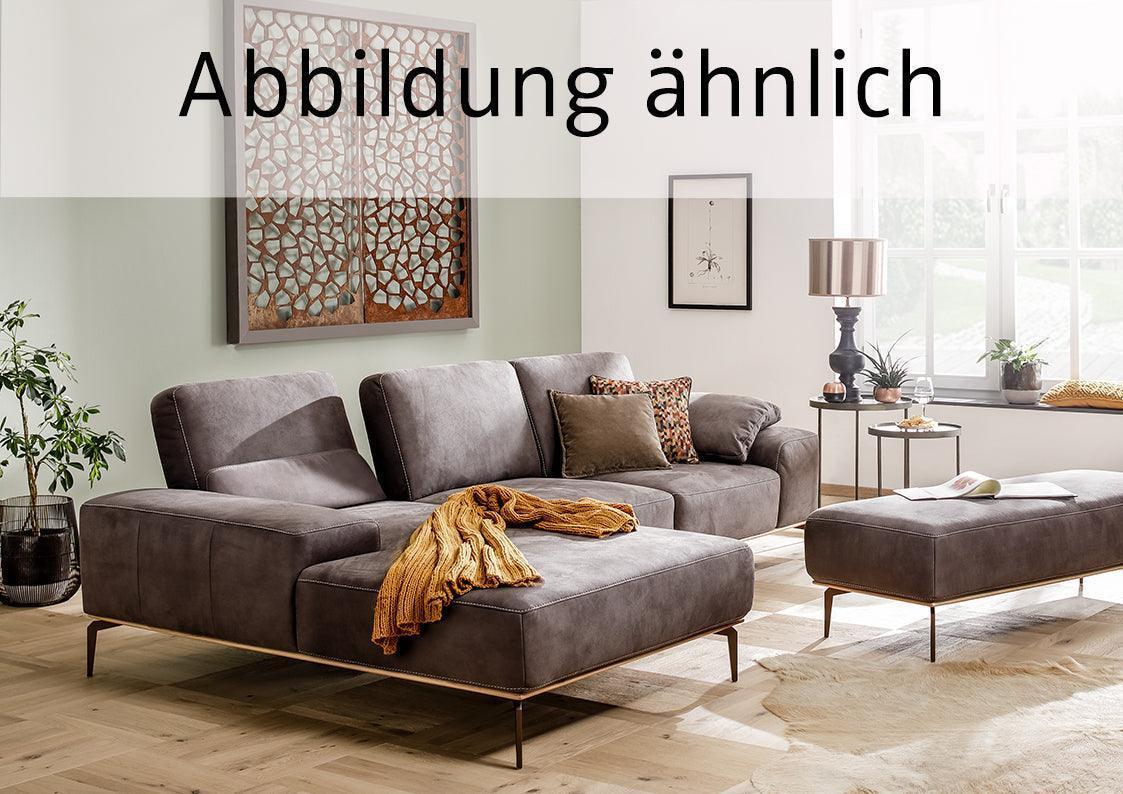 W.SCHILLIG Longchair run 16555 Stoff S37/56 mocca - Komfortmöbel24