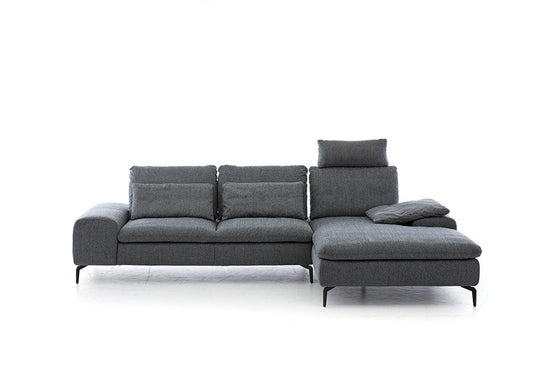 W.SCHILLIG Longchair valentinoo 16540 Stoff W60/95 graphite - Komfortmöbel24