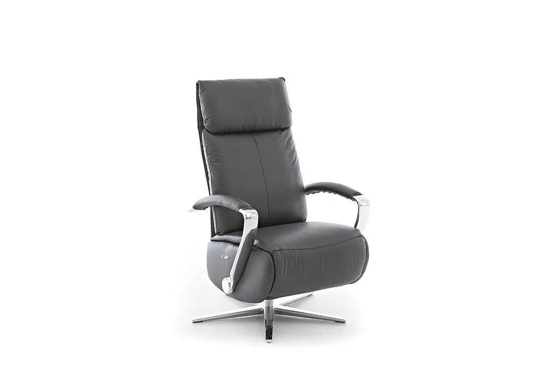 W.SCHILLIG Relax-/Funktionssessel rumbaa 32632 MM50 Leder Z77/95 graphite - Komfortmöbel24