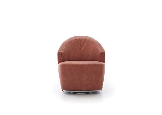 W.SCHILLIG Sessel giuudita 14820 MD Leder Z78/15 blush - Komfortmöbel24