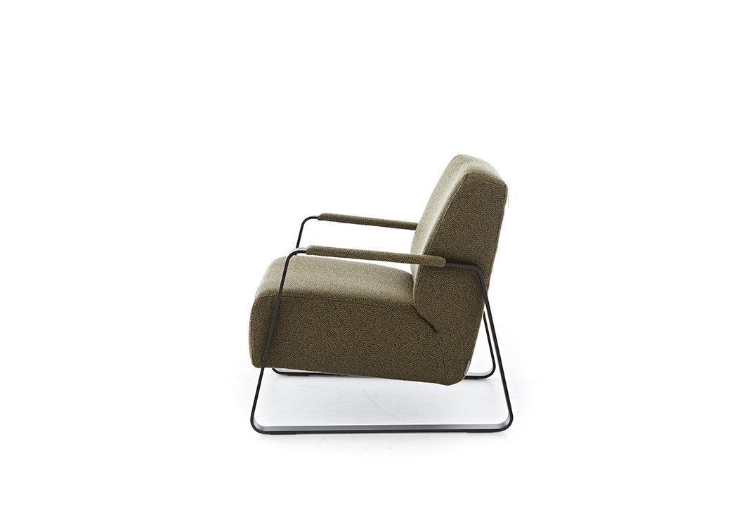 W.SCHILLIG Sessel quadroo 17350 ME Stoff O10/36 camouflage - Komfortmöbel24