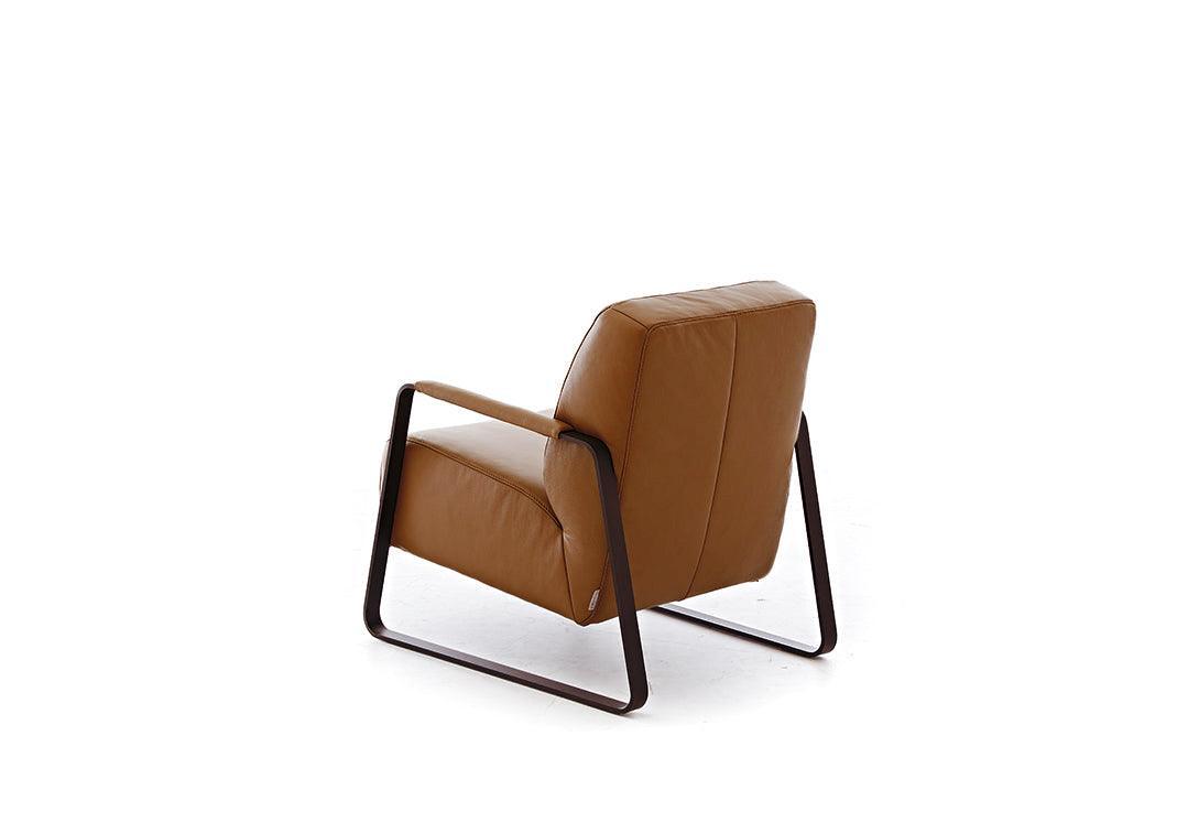 W.SCHILLIG Sessel quadroo 17350 ME Leder Z73/55 cognac m. KF - Komfortmöbel24