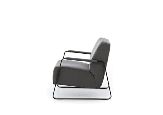 W.SCHILLIG Sessel quadroo 17350 Stoff S37/95 anthracite - Komfortmöbel24