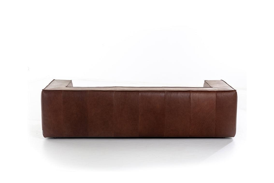 W.SCHILLIG Sofa around-the-block 18050 N100 Leder Z83/54 chocolate - Komfortmöbel24