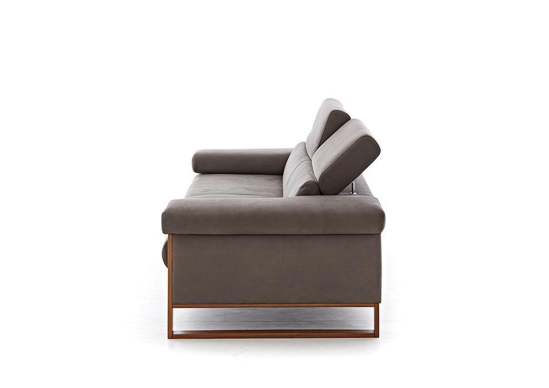 W.SCHILLIG Sofa finn 20974 N80 Stoff S37/56 mocca - Komfortmöbel24