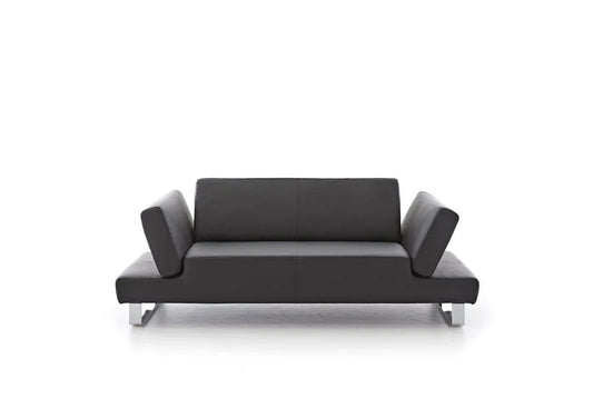 W.SCHILLIG Sofa taboo 22070 NF Leder Z73/99 nachtschwarz - Komfortmöbel24