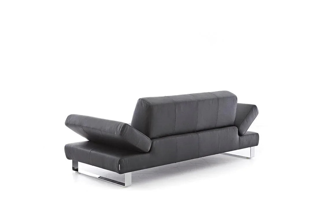 W.SCHILLIG Sofa taboo 22070 NF Leder Z73/99 nachtschwarz - Komfortmöbel24