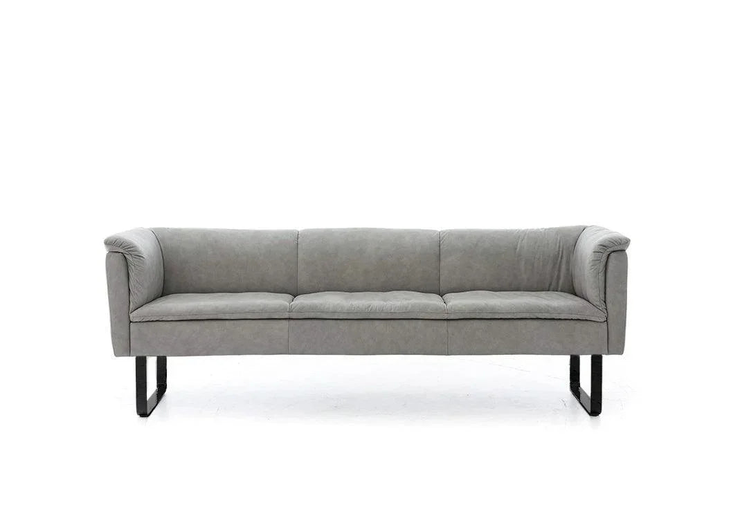 W.SCHILLIG seat&eat lounge 11752 B220 Leder Z77/25 elephant grey - Komfortmöbel24