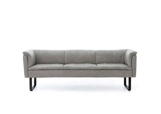 W.SCHILLIG seat&eat lounge 11752 B220 Leder Z77/25 elephant grey - Komfortmöbel24