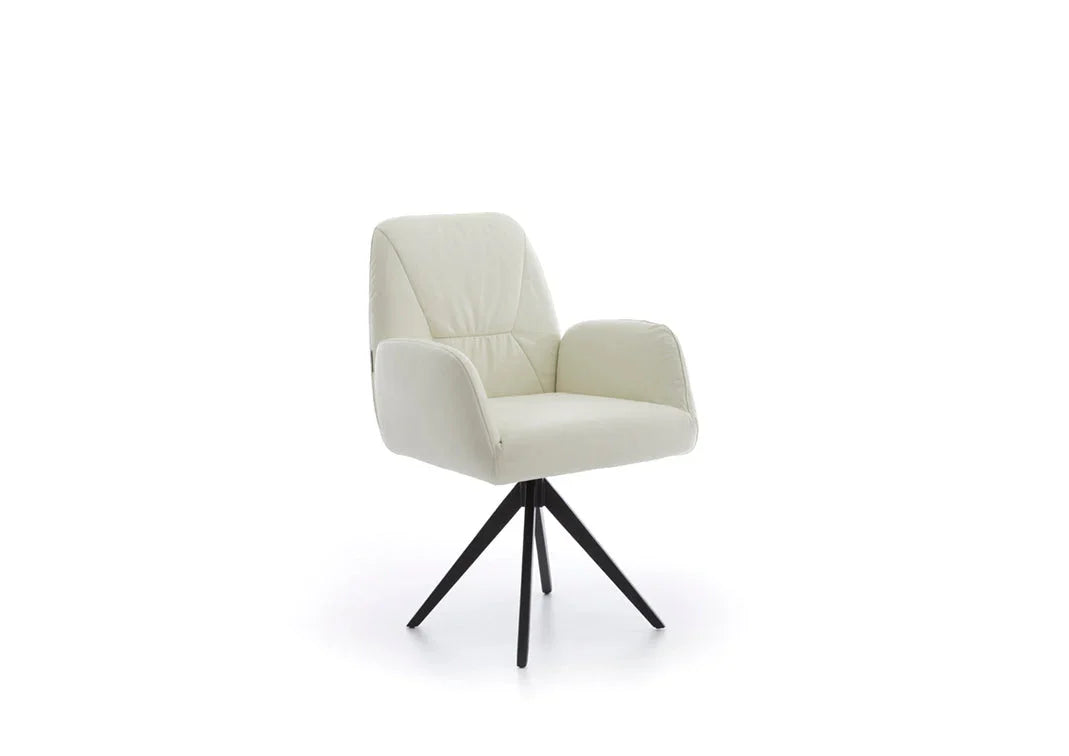 W.SCHILLIG seat&eat «ole» 11620 MED in Leder Z59/42 weiss - Komfortmöbel24