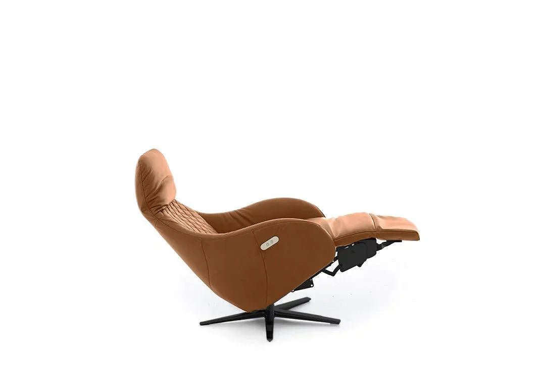 W.SCHILLIG Relax-/Funktionssessel dante 32700 MDR Leder Z75/50 cognac - Komfortmöbel24