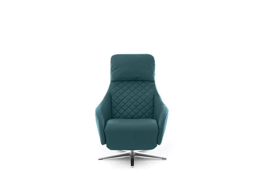 W.SCHILLIG Relax-/Funktionssessel dante 32700 MDR Leder Z79/26 petrol - Komfortmöbel24