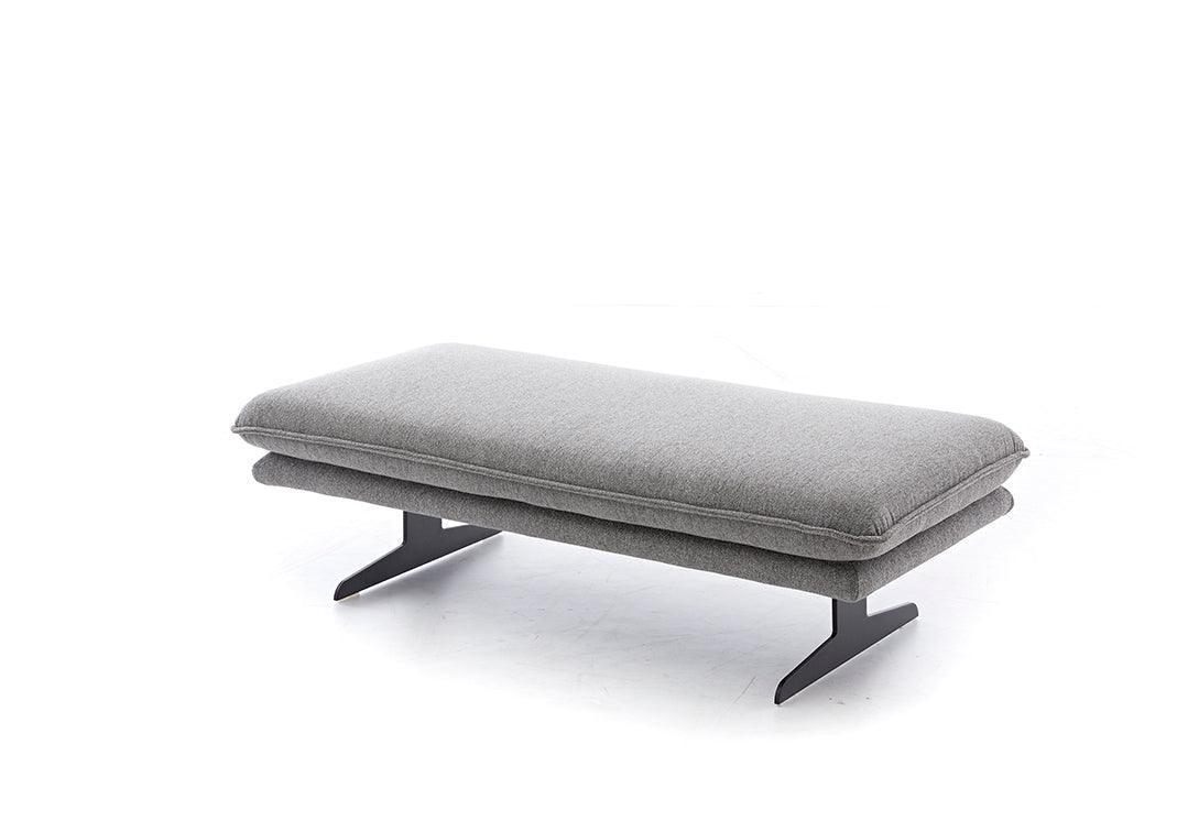 W.SCHILLIG Hocker broadway 16777 G140 Stoff R66/22 dolphin - Komfortmöbel24