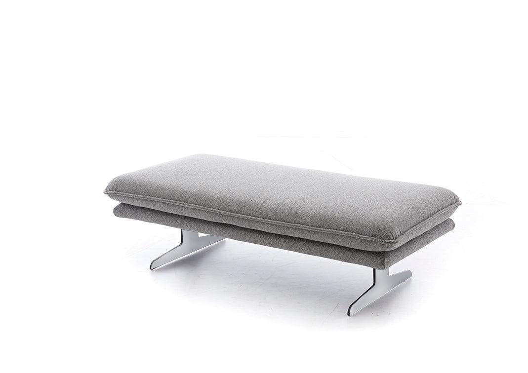 W.SCHILLIG Hocker broadway 16777 G120 Stoff R66/22 dolphin - Komfortmöbel24
