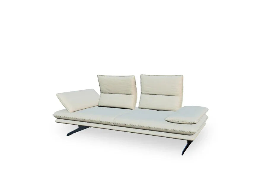 W.SCHILLIG Sofa broadway 16777 NL70 Leder Z77/42 bianco - Komfortmöbel24