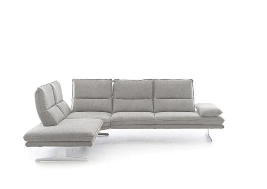 W.SCHILLIG Ecksofa broadway 16777 Stoff S22/22 steel - Komfortmöbel24