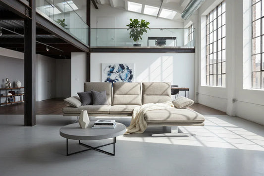 W.SCHILLIG Longchair broadway (B=271 cm) 16777 Stoff S22/49 sesame