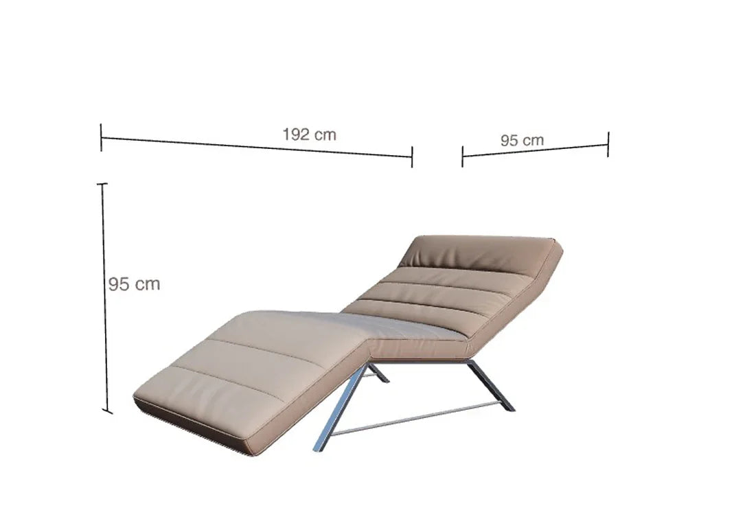 W.SCHILLIG Relaxliege daily-dreams 47003 K95 in Leder Z73/44 elfenbein - Komfortmöbel24