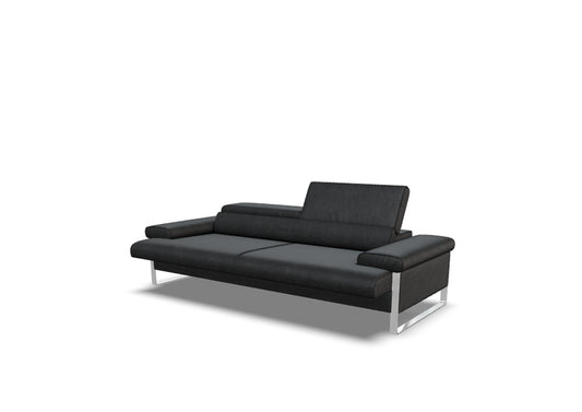 W.SCHILLIG Sofa finn 20974 N90 Leder Z77/55 zartbitter